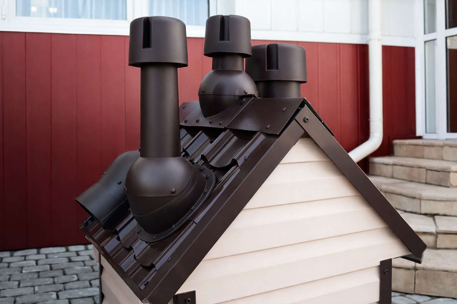 Коньковая вентиляция кровли